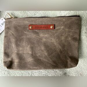 Peg & Awl No. 6 The Keeper Pouch Truffle